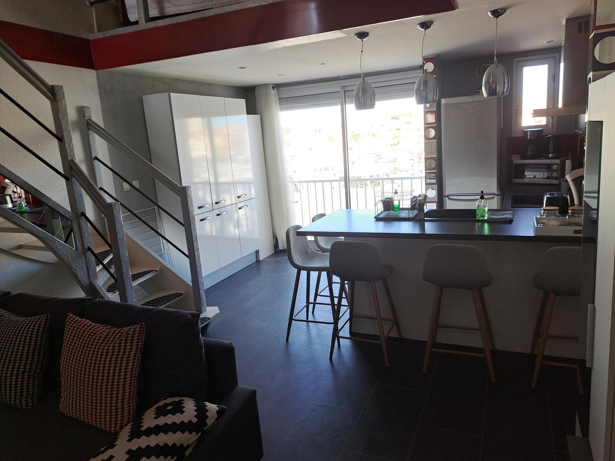 Appartamento Port Brescou, T3 En Duplex Climatise, Superbe Vue Sur Le Port Agde Esterno foto