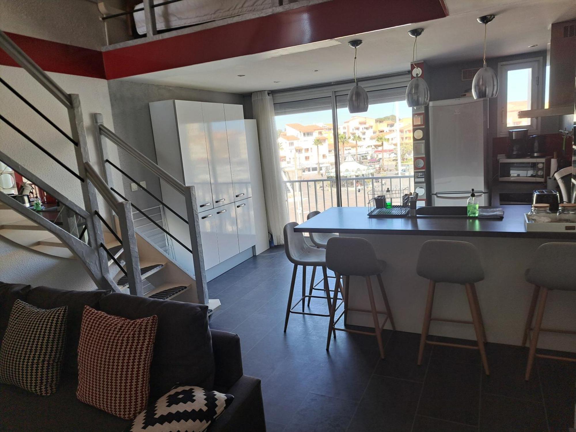 Appartamento Port Brescou, T3 En Duplex Climatise, Superbe Vue Sur Le Port Agde Esterno foto